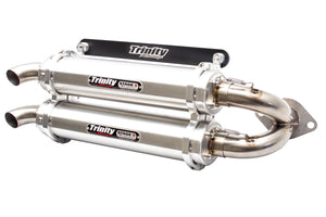 RZR XP 1000 EXHAUST - SLIP ON (2015-2023) - Dunes 2 Dezert SXS