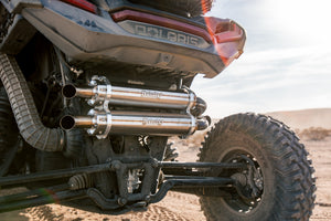 Stainless Steel RZR XP 1000 SLIP ON (2015-2023) - Dunes 2 Dezert SXS
