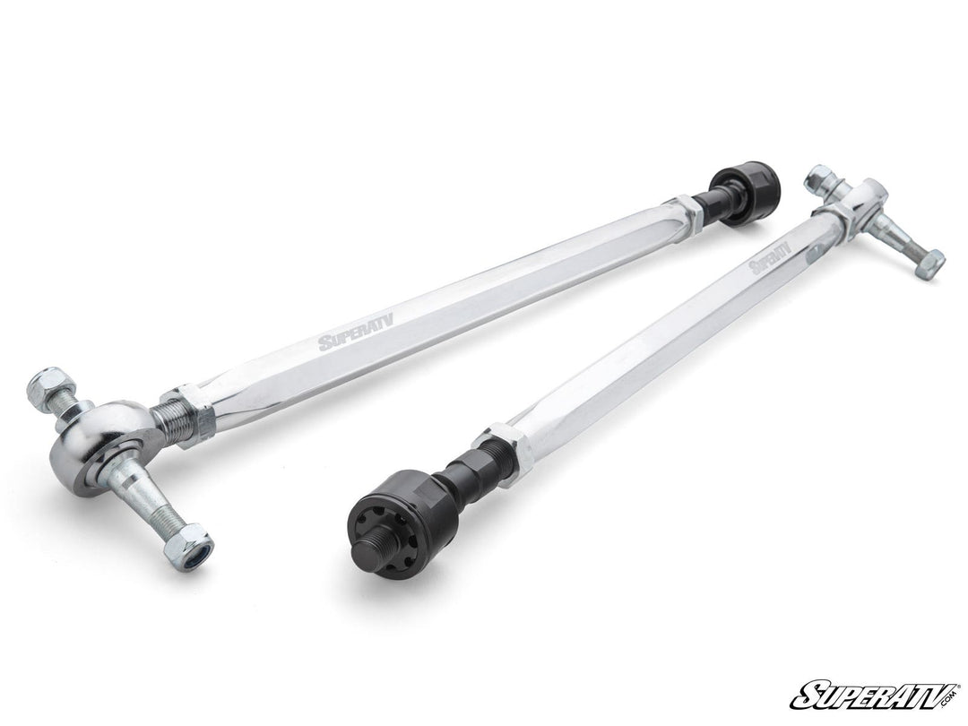 SuperATV billet aluminum hex tie rod kit for Polaris Xpedition long travel