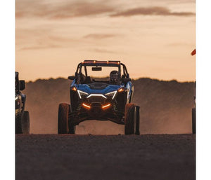 RAVEK Amber Apex Running Lights for Polaris RZR Turbo R - Dunes 2 Dezert SXS