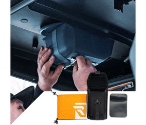 RAVEK Trail Vault Pouch – Black Universal SXS Storage - Dunes 2 Dezert SXS
