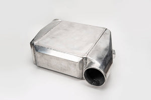 Larger high-capacity Ibexx intercooler core used in the Polaris RZR Pro R dune cooling upgrade