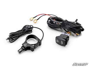 Assault Industries universal UTV dome light with 7075 aluminum roll bar clamp