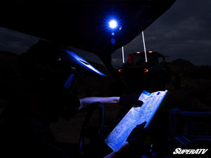 Assault Industries UTV dome light rocker switch wiring harness detail