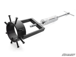 Universal CV axle puller tool for UTV and ATV drivetrain service by SuperATV