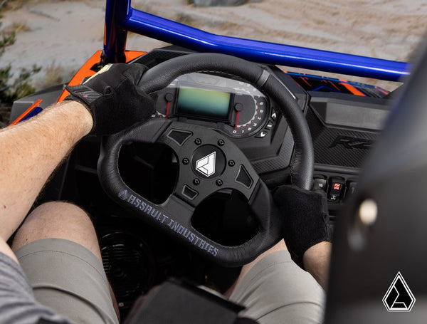 Assault Industries Universal Ballistic D V2 UTV Steering Wheel - Dunes 2 Dezert SXS