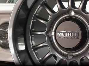 Method 411 Bead Grip UTV Wheel | Gloss Titanium - Dunes 2 Dezert SXS