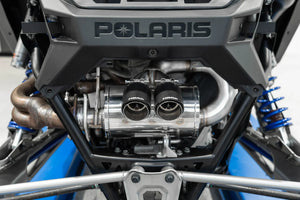 Polaris RZR Pro R Exhaust | MBRP Dual Outlet Slip-On - Dunes 2 Dezert SXS