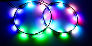 Apollo RGB Wheel Lights Kit - Set of 4 (Harness Included) - Dunes 2 Dezert SXS
