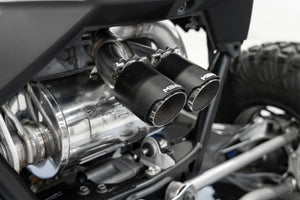 Polaris RZR Pro R Exhaust | MBRP Dual Outlet Slip-On - Dunes 2 Dezert SXS
