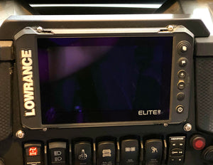 SFM RZR Turbo S Lowrance Elite FS7 Mount - Dunes 2 Dezert SXS
