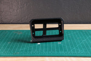 SFM Maverick R AuxBeam 8 Mount | Carbon Fiber ABS - Dunes 2 Dezert SXS