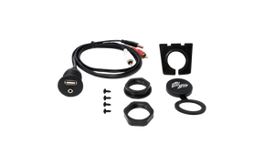 RZR Pocket Head Unit Mount w/o Rocker Switch Cutouts | UTVS-RZR-HUMT-PKT-NORKR - Dunes 2 Dezert SXS