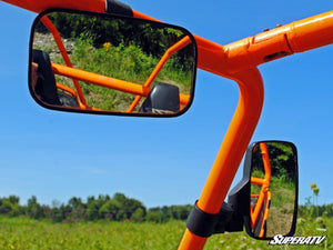 SuperATV Polaris RZR Rear View Mirror, detail view