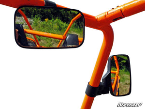 SuperATV Polaris RZR Rear View Mirror, front view