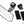 SuperATV Polaris RZR Rear View Mirror, side view