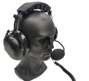 Black Ops Over-the-Head Stereo Headset - S4S - Dunes 2 Dezert SXS