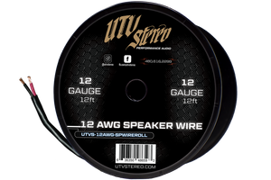 12 AWG Speaker Wire Roll - 12ft | UTVS-12AWG-SPWIRE-12 - Dunes 2 Dezert SXS