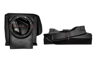 Can-Am® Maverick R 10" Front Driver Subwoofer Enclosure (4-SEAT MODELS) – Unloaded | UTVS-R-ENC-DRIVER-4F - Dunes 2 Dezert SXS