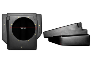 Can-Am® Maverick R 10" Rear Passenger Subwoofer Enclosure (4-SEAT MODELS) – Unloaded | UTVS-R-ENC-PASS-4R - Dunes 2 Dezert SXS