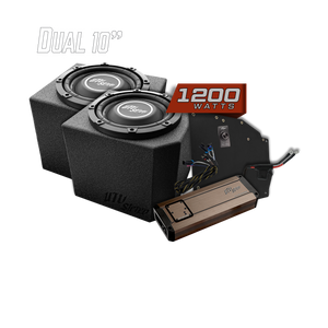 Polaris® Ranger 1200W Dual 10" Subwoofer Kit | UTVS-RNG-SUB-1200-2 - Dunes 2 Dezert SXS