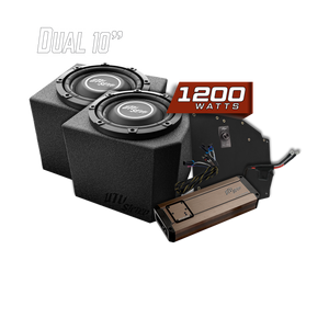 Polaris® Ranger 1200W Dual 10" Subwoofer Kit | UTVS-RNG-SUB-1200-2 - Dunes 2 Dezert SXS