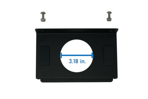 RZR Pocket Head Unit Mount w/o Rocker Switch Cutouts | UTVS-RZR-HUMT-PKT-NORKR - Dunes 2 Dezert SXS