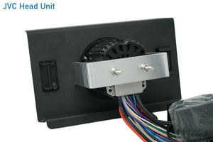 RZR Pocket Head Unit Mount w/o Rocker Switch Cutouts | UTVS-RZR-HUMT-PKT-NORKR - Dunes 2 Dezert SXS