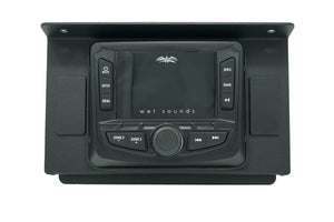 RZR Pocket Head Unit Mount w/o Rocker Switch Cutouts | UTVS-RZR-HUMT-PKT-NORKR - Dunes 2 Dezert SXS