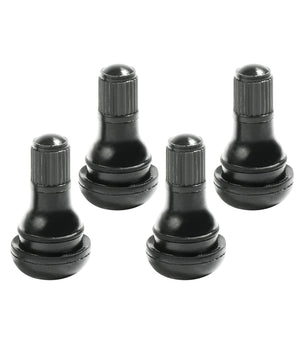Valor Offroad TR412 black UTV tire valve stem kit 4-pack