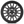 Valor Offroad V14 UTV Wheel in Dark Tint with satin black center cap and split-spoke design for rugged off-road performance.