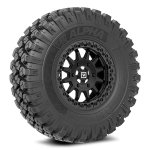 Alpha on V09 Satin Black - Dunes 2 Dezert SXS