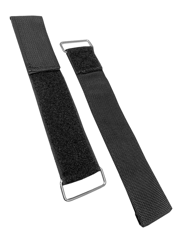 UTVZILLA quick straps with steel loop, 12-inch heavy-duty nylon hook-and-loop fastening system (2 pack)