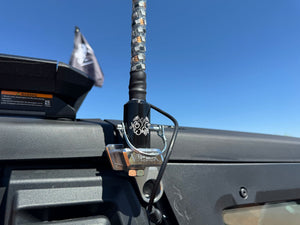Viper Polaris Xpedition Billet Whip Mounts / Pair - Dunes 2 Dezert SXS