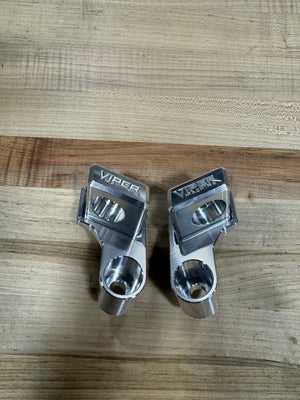 Viper Polaris Xpedition Billet Whip Mounts / Pair - Dunes 2 Dezert SXS