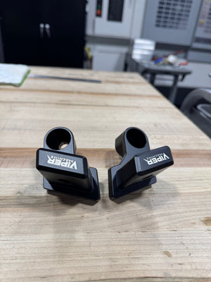 Viper Polaris Xpedition Billet Whip Mounts / Pair - Dunes 2 Dezert SXS
