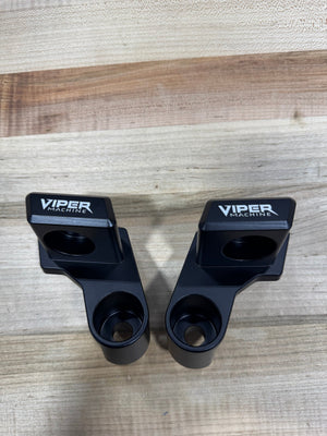 Viper Polaris Xpedition Billet Whip Mounts / Pair - Dunes 2 Dezert SXS
