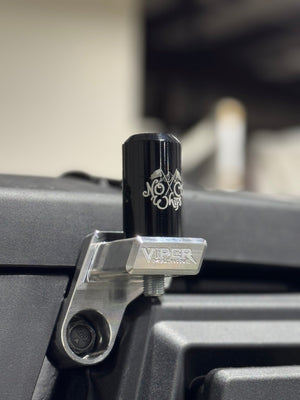 Viper Polaris Xpedition Billet Whip Mounts / Pair - Dunes 2 Dezert SXS