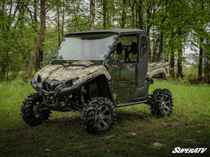 SuperATV Yamaha Viking / Viking VI Convertible Cab Enclosure Doors, alternate angle