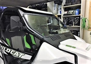 Arctic Cat Wildcat X (1000) Vented Windshield - Dunes 2 Dezert SXS