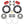 Wilwood Polaris RZR Turbo R / Pro R 5-Lug Rear UTV Brake Kit – High-Performance Braking Upgrade - Dunes 2 Dezert SXS
