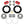 Wilwood Polaris RZR Turbo R / Pro R 5-Lug Rear UTV Brake Kit – High-Performance Braking Upgrade - Dunes 2 Dezert SXS