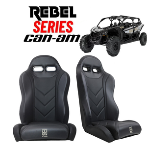 Rebel Front Bucket Seats Maverick X3 (2017–2025) - Dunes 2 Dezert SXS