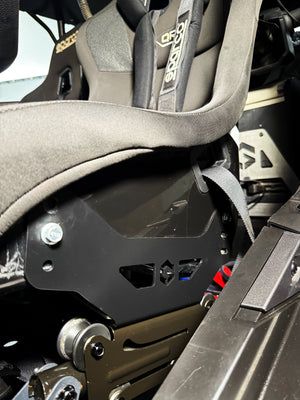 Can-Am X3 & Maverick R Seat Mounts Steel - Dunes 2 Dezert SXS