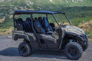 Yamaha Wolverine X4 Rear Bench Seat w/ Harnesses - Dunes 2 Dezert SXS