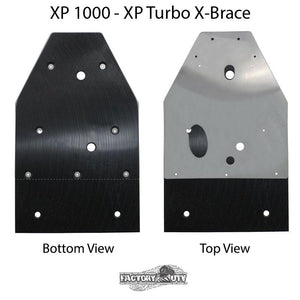 Polaris RZR XP 900 UHMW Skid Plate - Dunes 2 Dezert SXS