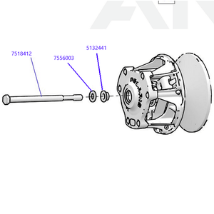 RPM Titanium Primary Clutch Bolt Kit - XP1000 and XP900