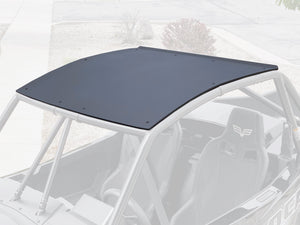 Hard plastic roof for Wildcat XX made from 1/4" UV-resistant material, CNC-fit for precision with 10 rustproof mount points and clamps