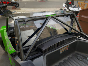 Durable tinted polycarbonate roof for Wildcat XX with 3/16" UV-stabilized Lexan, low-profile fit and rust-proof stainless hardware