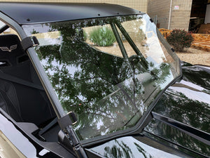 Wildcat XX Full Hardcoated Polycarbonate Windshield with Quick Strap Mounts by UTVZILLA